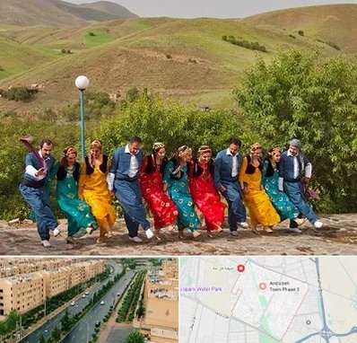 کلاس رقص کردی در فاز سه اندیشه