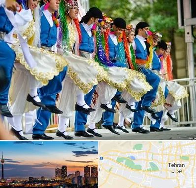 کلاس رقص آذری در غرب تهران 