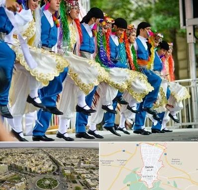 کلاس رقص آذری در قزوین