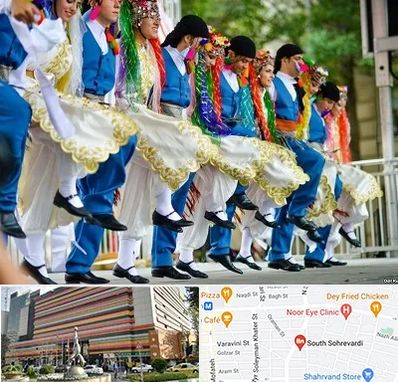 کلاس رقص آذری در سهروردی 