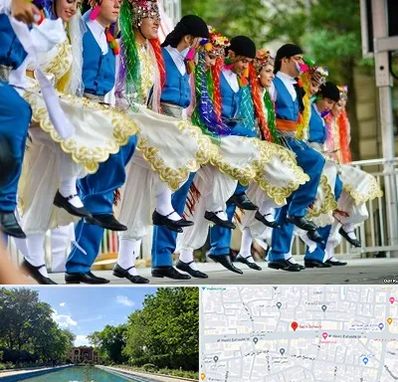 کلاس رقص آذری در هشت بهشت اصفهان