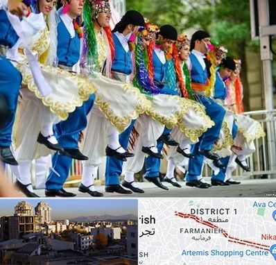 کلاس رقص آذری در فرمانیه 