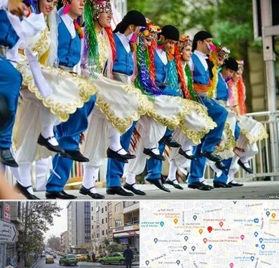 کلاس رقص آذری در فاطمی 