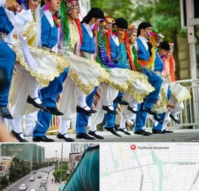 کلاس رقص آذری در بلوار فرحزادی