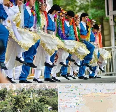 کلاس رقص آذری در منطقه 13 تهران 