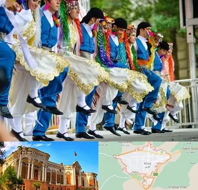 کلاس رقص آذری در خوی