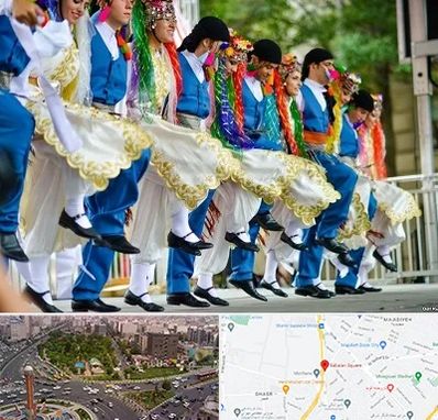 کلاس رقص آذری در سبلان 