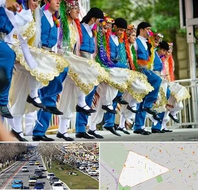 کلاس رقص آذری در احمدآباد مشهد