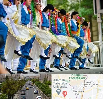 کلاس رقص آذری در شهران 