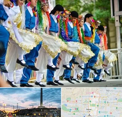 کلاس رقص آذری در منطقه 2 تهران 