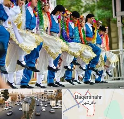 کلاس رقص آذری در باقرشهر