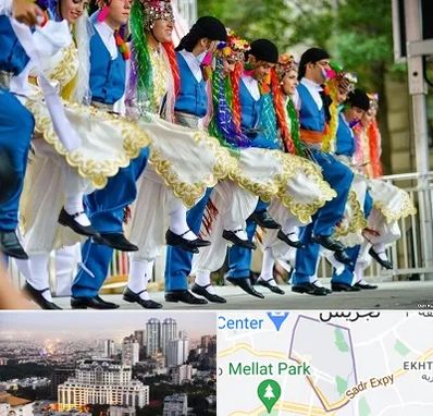 کلاس رقص آذری در الهیه 