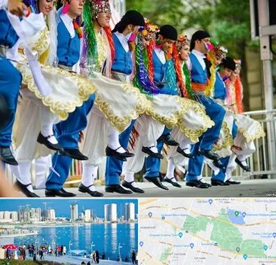 کلاس رقص آذری در چیتگر 