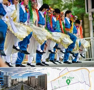 کلاس رقص آذری در سعادت آباد 