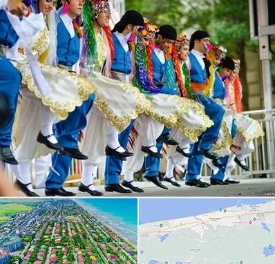 کلاس رقص آذری در فریدونکنار