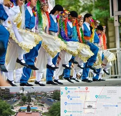 کلاس رقص آذری در بهارستان 