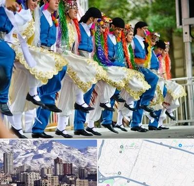 کلاس رقص آذری در ازگل