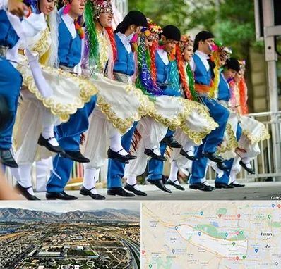کلاس رقص آذری در منطقه 21 تهران 