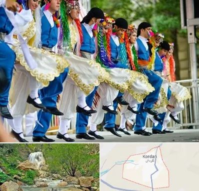 کلاس رقص آذری در کردان