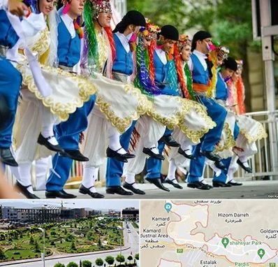 کلاس رقص آذری در پردیس