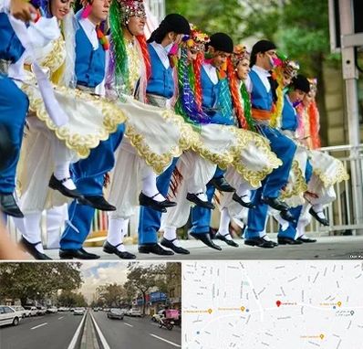 کلاس رقص آذری در دولت