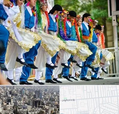 کلاس رقص آذری در جیحون