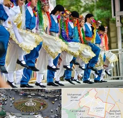 کلاس رقص آذری در فردیس کرج 