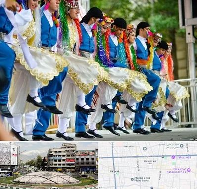 کلاس رقص آذری در مرکز تهران