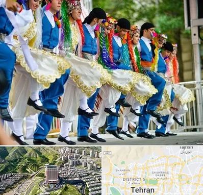 کلاس رقص آذری در شمال تهران 