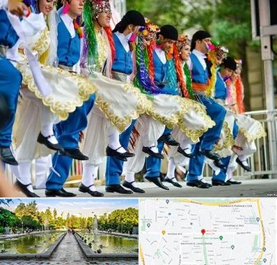 کلاس رقص آذری در سرسبز 