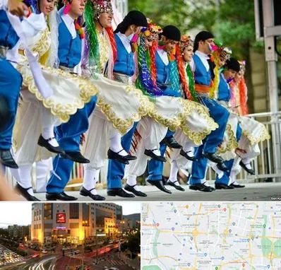 کلاس رقص آذری در جنت آباد تهران 