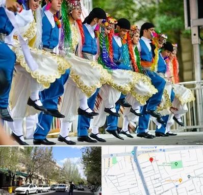 کلاس رقص آذری در کوی فیروز تبریز