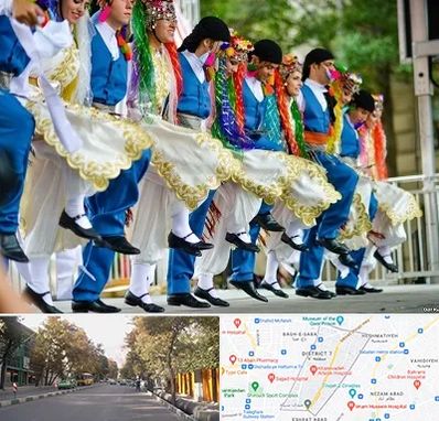 کلاس رقص آذری در شریعتی 