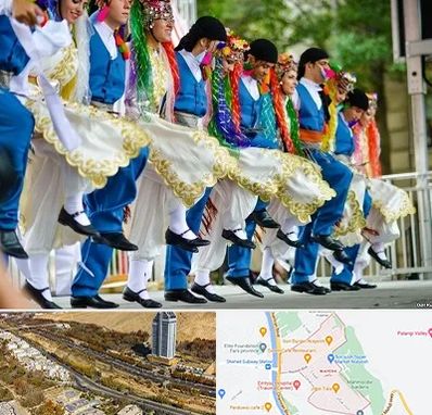 کلاس رقص آذری در خیابان نیایش شیراز