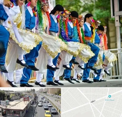 کلاس رقص آذری در خیابان دماوند