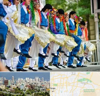 کلاس رقص آذری در شرق تهران 