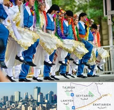 کلاس رقص آذری در قیطریه 