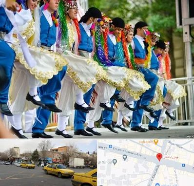 کلاس رقص آذری در شهناز تبریز