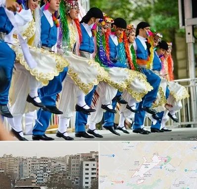 کلاس رقص آذری در محمد شهر کرج