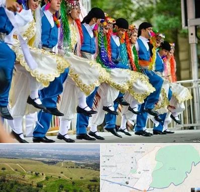 کلاس رقص آذری در سوهانک