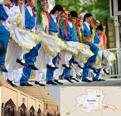 کلاس رقص آذری در ساوه