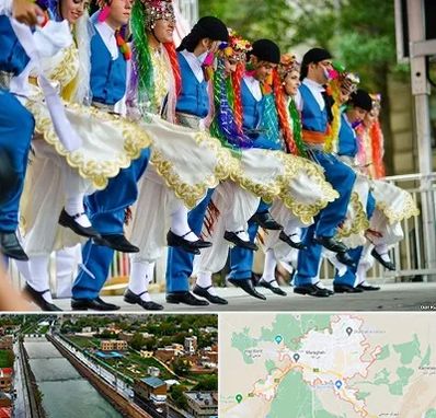 کلاس رقص آذری در مراغه