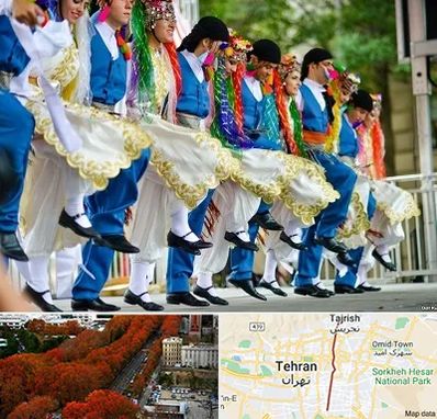 کلاس رقص آذری در ولیعصر 