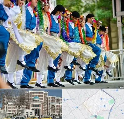 کلاس رقص آذری در طلاب مشهد