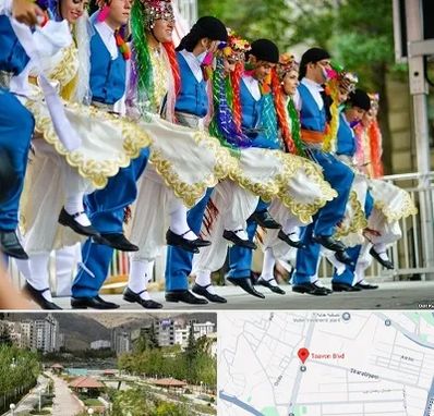 کلاس رقص آذری در بلوار تعاون