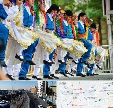 کلاس رقص آذری در پیروزی 