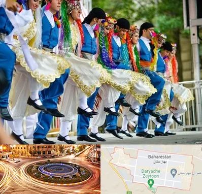 کلاس رقص آذری در بهارستان