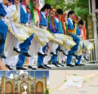 کلاس رقص آذری در سمنان