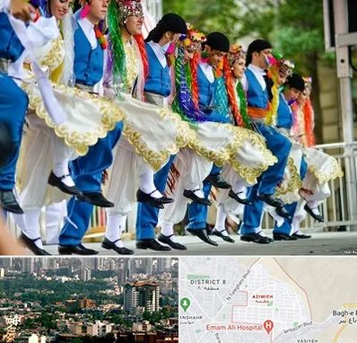 کلاس رقص آذری در عظیمیه کرج 