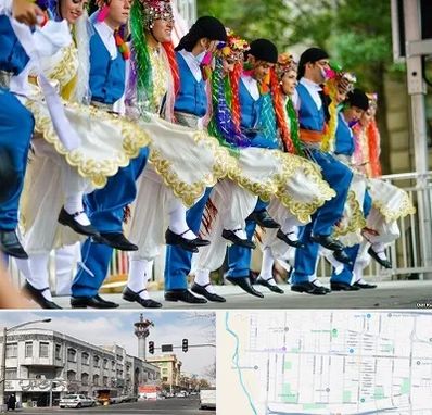 کلاس رقص آذری در 17شهریور